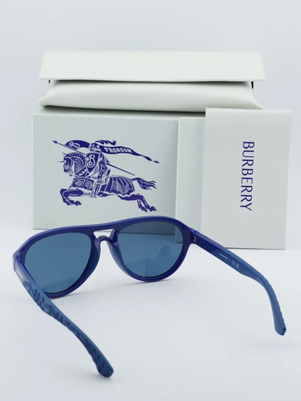 Burberry Kids JB4005U 412980 Aviator Sunglasses - Blue
